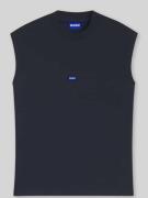 Hugo Blue Relaxed Fit Tank Top aus reiner Baumwolle Modell 'NAVERTZ' i...