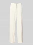 Jake*s Cocktail Hose mit Bügelfalten in Ecru, Größe 32