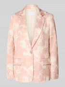 Jake*s Collection Blazer mit Pattentaschen und Reverskragen in Altrosa...