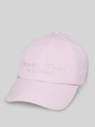 Marc O'Polo Basecap mit Label Stitching in Hellrosa, Größe 1