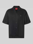 HUGO Relaxed Fit Freizeithemd aus reinem Lyocell Modell 'ESPINO' in Bl...