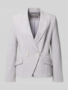 Christian Berg Woman Selection Regular Fit Blazer aus Seersucker mit S...