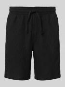 Jack & Jones Shorts mit Strukturmuster Modell 'JAIDEN' in Black, Größe...