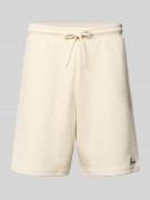 REVIEW Shorts mit Strukturmuster in Ecru, Größe L