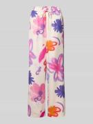 OH APRIL Loose Fit Stoffhose mit elastischem Bund Modell 'Antonia' in ...