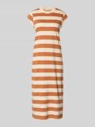 Pepe Jeans Fließendes Freizeitkleid aus reiner Baumwolle in Hellbraun,...