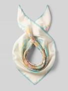 Lauren Ralph Lauren Tuch aus reiner Seide Modell 'GTF FL SQR' in Offwh...