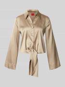 HUGO Regular Fit Langarmbluse mit Hemdblusenkragen Modell 'ERRIKA' in ...