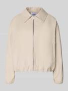 VILLA SOPHIE Regular Fit Blouson aus Viskose-Mix Modell 'TOSCA' in Bei...