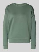 MSCH Copenhagen Sweatshirt mit Rundhalsausschnitt Modell 'Ima' in Khak...