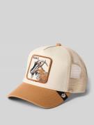 GOORIN BROS. Trucker Cap mit Motiv-Patch Modell 'The GOAT' in Cognac, ...