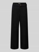 Christian Berg Woman Culotte aus Viskose mit Gürtel in Black, Größe 34