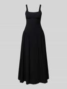 Topshop Maxikleid mit Rundhalsausschnitt Modell 'VIOLA' in Black, Größ...