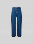 WON HUNDRED Straight Fit Jeans mit Logo-Detail in Jeansblau, Größe 31/...