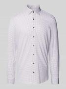 OLYMP Level Five Slim Fit Businesshemd mit Allover-Muster Modell 'NEW ...
