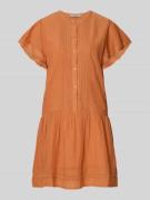 Pepe Jeans Mini-Freizeitkleid aus Baumwoll-Viskose-Mix Modell 'DESTIN'...