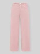 Brax Wide Leg Jeans aus Lyocell-Mix Modell 'STYLE.MAINE S' in Hellrosa...