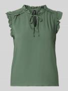 Vero Moda Regular Fit Blusentop aus reiner Viskose Modell 'ALBA' in Li...