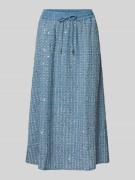 Milano Italy Glockenrock mit Paillettenbesatz und elastischem Bund in ...