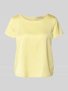 Rinascimento Blusenshirt mit Rundhalsausschnitt und abgerundetem Saum ...