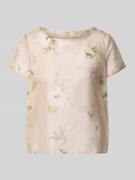 Rinascimento Blusenshirt mit Rundhalsausschnitt und abgerundetem Saum ...