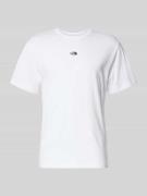 The North Face T-Shirt mit Logo-Stitching in Weiss, Größe L