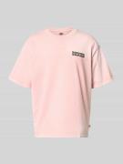 Dickies T-Shirt mit Logo und Rundhalsausschnitt in Hellrosa, Größe L