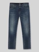 BOSS Straight Fit Jeans mit 5-Pocket-Design Modell 'C-OGDEN' in Blau, ...