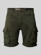 Alpha Industries Shorts mit Cargotaschen Modell 'CREW SHORT' in Anthra...