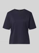 Oui T-Shirt mit Logo-Stitching Modell 'SVEHA' in Marine, Größe 34