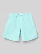 Polo Ralph Lauren Kids Regular Fit Badeshorts mit Tunnelzug in Helltue...