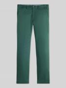 Polo Ralph Lauren Straight Fit Chino aus Baumwoll-Mix in Dunkelgruen, ...