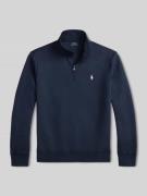 Polo Ralph Lauren Regular Fit Sweatshirt aus Baumwoll-Mix in Marine, G...