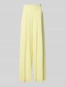 Rinascimento Stoffhose mit französischen Eingrifftaschen in GELB, Größ...