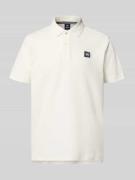 Lerros Regular Fit Poloshirt mit Label-Detail und Knopfleiste in Offwh...