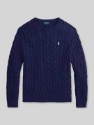 Polo Ralph Lauren Regular Fit Strickpullover aus reiner Baumwolle in M...