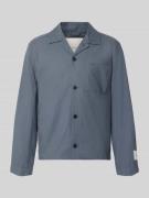 CK Calvin Klein Oversized Hemdjacke aus Baumwoll-Lyocell-Mix in Mittel...