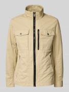 Tom Tailor Regular Fit Jacke aus reiner Baumwolle in Sand, Größe L