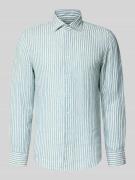 SEIDENSTICKER Slim Fit Business-Hemd mit Kentkragen in Gruen, Größe 38