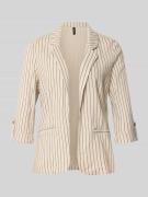 Vero Moda Loose Fit Kurzblazer aus Viskose-Leinen-Mix Modell 'JESMILO'...