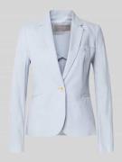 Christian Berg Woman Selection Regular Fit Blazer aus Leinen-Mix mit P...