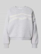 Lanius Oversized Sweatshirt mit Rundhalsausschnitt in Hellgrau, Größe ...