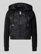 khujo Steppjacke mit Reißverschlusstaschen Modell 'MALAYA' in Black, G...