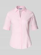 More & More Hemdbluse im Halbarm-Design in Hellrosa, Größe 36