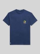 Polo Ralph Lauren Regular Fit T-Shirt aus reiner Baumwolle mit Rückenp...