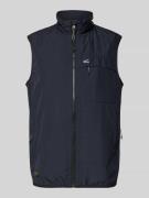camel active Regular Fit Weste mit gefüttertem Stehkragen in Marine, G...