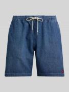 Polo Ralph Lauren Regular Fit Jeansshorts aus Baumwoll-Mix in Jeansbla...