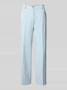 Brax Wide Leg Hose aus Viskose-Mix in Hellblau, Größe 38