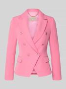 Rinascimento Blazer mit Pattentaschen Modell 'REWI' in Rosa, Größe XL
