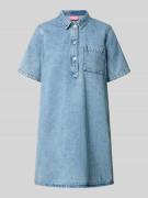 JJXX Relaxed Fit Minikleid in Denim-Optik Modell 'Amara' in Hellblau, ...